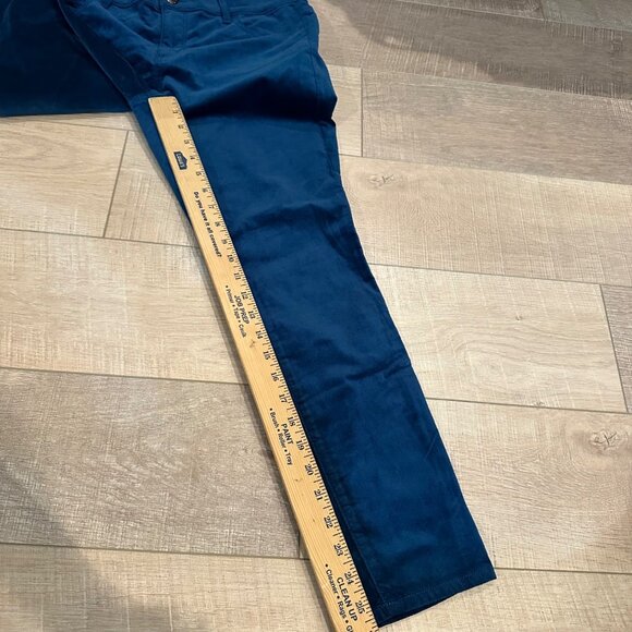 LOFT WOMENS BLUE VELOUR PANTS NEW 8 PETITE NEW - Picture 3 of 10